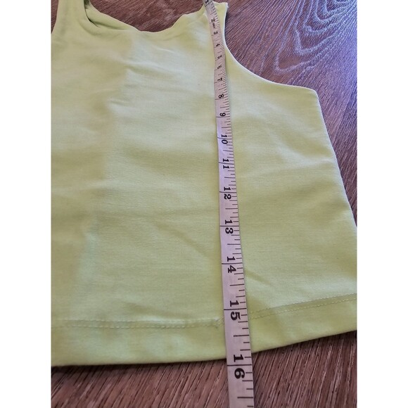 Beyond Yoga Women's Lime Green Cropped Top Size Medium - Picture 6 of 6